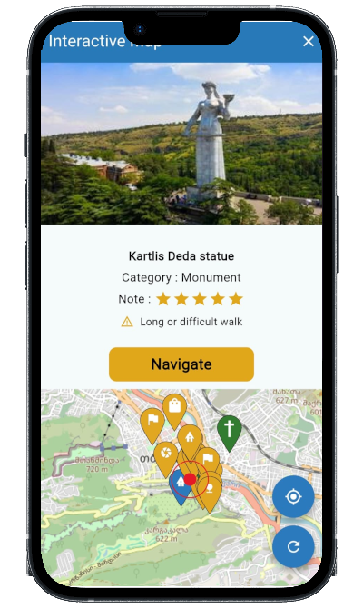 Offline map Naveo